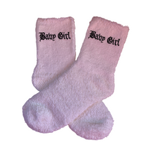 Load image into Gallery viewer, LETS CHILL fuzzy socks