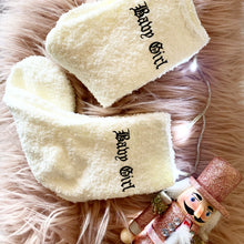 Load image into Gallery viewer, LETS CHILL fuzzy socks