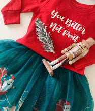 Load image into Gallery viewer, You Better Not Pout ( Long Sleeve Tee )
