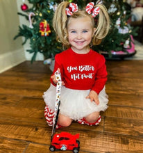 Load image into Gallery viewer, You Better Not Pout ( Long Sleeve Tee )
